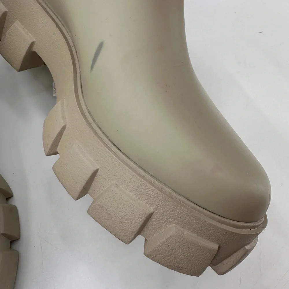 Jeffery Campbell Pleu Platform Lug Rain Boots Women’s Size 10